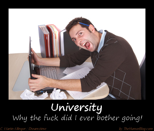 University Students Funny Caption For photo
