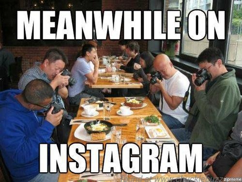 Meanwhile on Instagram