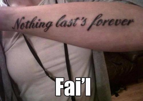 Massive fail with new tattoo