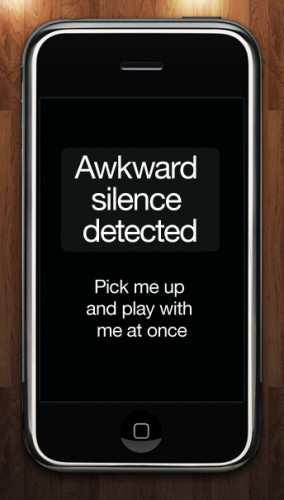 Look down at your smartphone