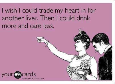 Funny meme about drinking
